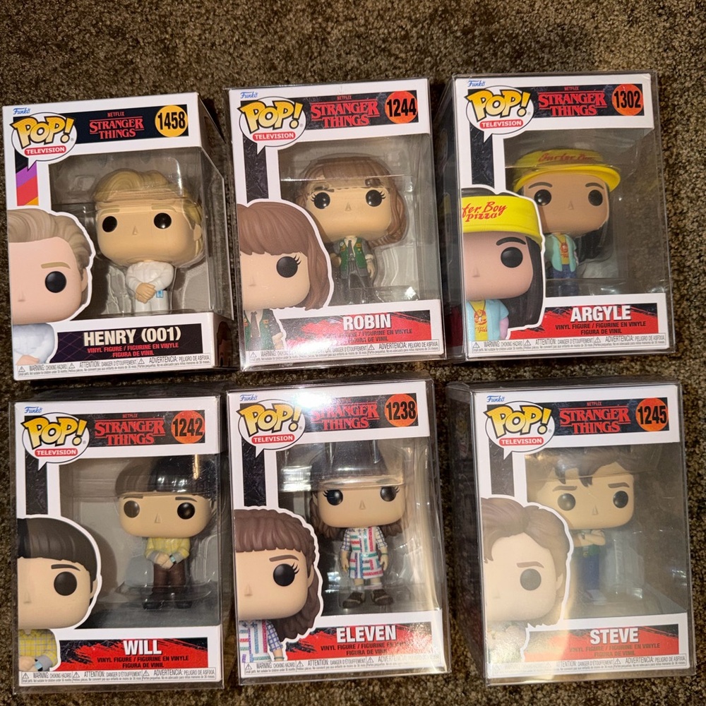 Stranger Things Funko Pop Bundle Season 4